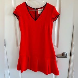 Red and navy drop waist Sail to Sable dress Size 0